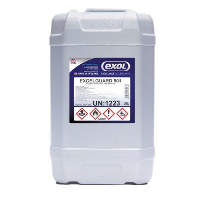 ExcelGuard 501. Quantity 25 litres (short term protection) Non stock allow 7 days for delivery