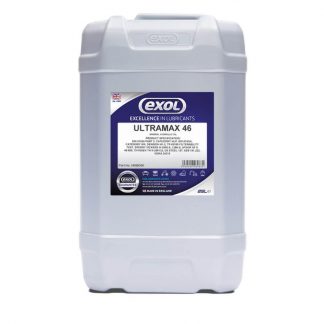 Exol Premium Ultramax Hydraulic Oil ISO 46 1, 5 & 20 litre sizes available