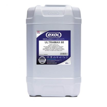 Hydraulic Oil Ultramax ISO 68 (price includes Vat and delivery)