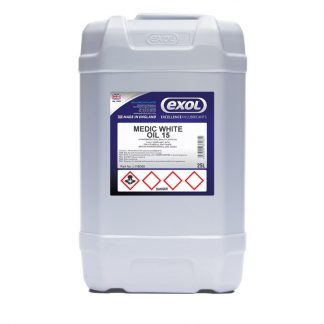 Medic ISO 15 Food Grade White Oil (non stock please up to 7 working days for delivery)