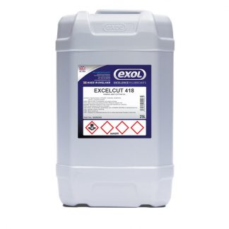 ExcelCut 418 Neat Cutting Oil Recommended for Aluminium Alloys and Yellow Metals (non stock allow up to 7 working days for delivery)