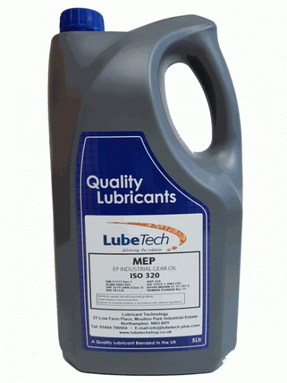 Lubetech Industrial Gear Oil 320