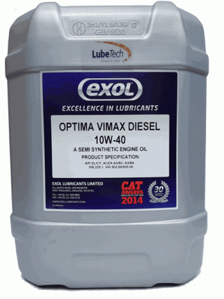 Optima Diesel10w/40 Semi Synthetic Engine Oil ACEA A3/B3, A3/B4, API SL/CF