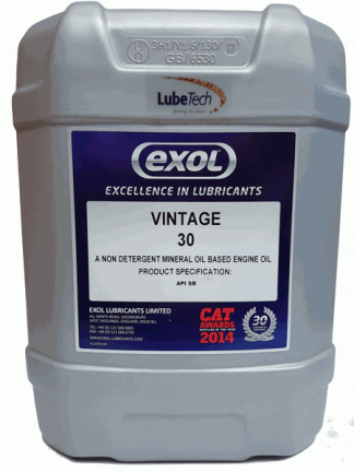 Vintage SAE 30 Non Detergent Classic Engine Oil API SB