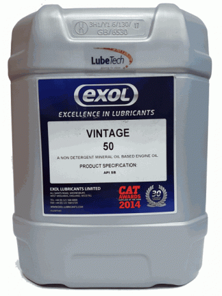 Vintage SAE 50 Non Detergent Classic Engine Oil API SB
