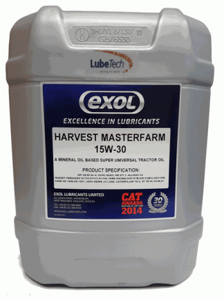 Optifarm Master 15w30 Super Universal Tractor Oil API CE/SF, GL-4, CCMC D4/G2
