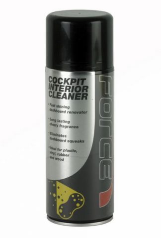 FORCE COCKPIT SHINE 1 X 400ML FOR VINYL, PLASTIC, RUBBER, VENEERS AND WOOD