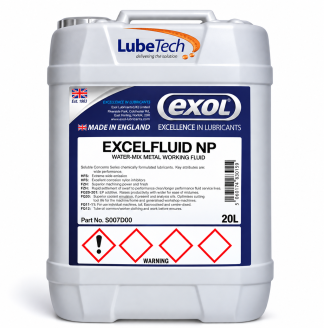 Excelfluid NP General Purpose Water Soluble Cutting Oil Chlorine Free 20 Litre