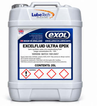 Excelfluid Ultra EPDX Ultimate Chlorine Free Soluble Cutting Oil 25 Litre