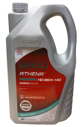 Exol Progear HD 85w140 Gear Oil API GL5 5L