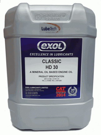 Classic SAE 30 Mineral Engine Oil API CC/SE
