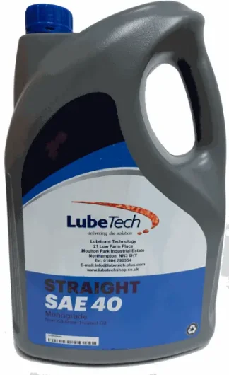 Vintage SAE 40 Non Detergent Engine Oil, 5Ltr and 1Ltr Sizes