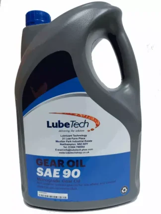Classic Gear Oil SAE 90 Non Additive Treated Oil API GL1, 5Ltr and 1Ltr Sizes
