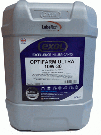 Optifarm Ultra 10w/30. Super Universal Tractor Oil JOHN DEERE J27