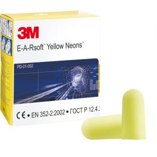 3M EARSoft Neons Foam Ear Plugs Box 250 Pairs