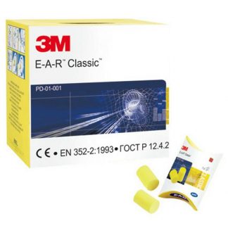 3M Classic Ear Plugs Box 250 pairs