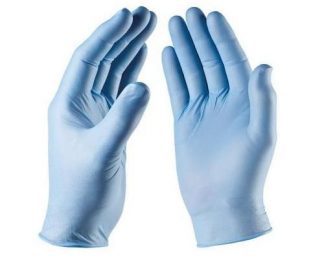 Nitrile Powder free Disposable Examination Gloves Box of 100 (50 Pairs)