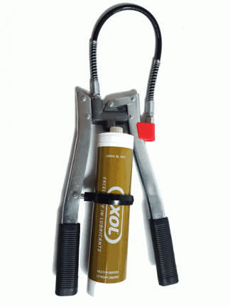 Exol Lithium EP2 XL Grease, Twin Handle Grease Gun and One 500gm Extra Large Cartridge Starter Pack