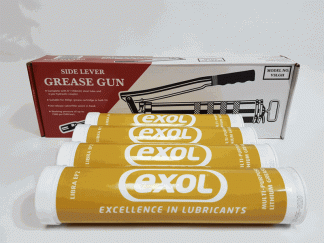 Exol Multipurpose Lithium EP2, 4 x 400gm Cartridges and Grease Gun Starter Pack