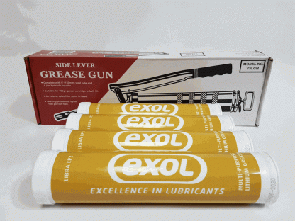 Exol Multipurpose Lithium EP2, 4 x 400gm Cartridges and Grease Gun Starter Pack