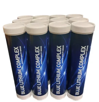 Lithium Complex High Temperature Grease Cartridges Colour Blue 12 x 400gm
