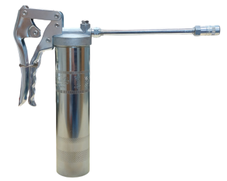 Lubeshuttle Single Handed Pistol Grease Gun, for use with Exol Lubeshuttle Grease Cartridges