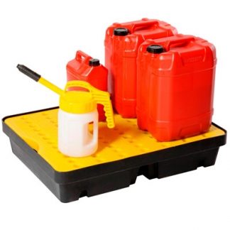 40 LITRE POLYETHYLENE SPILL TRAY COMPLETE WITH GRATING PART NUMBER 31-3084 FREE DELIVERY