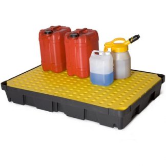 100 LITRE POLYETHYLENE SPILL TRAY COMPLETE WITH GRATING PART NUMBER 31-3088 FREE DELIVERY