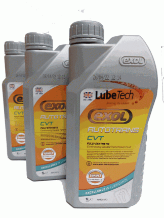 EXOL ATF CVT CONTINUOUSLY VARIABLE TRANSMISSION FLUID 3 X 1LTR
