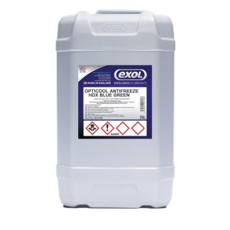Exol Opticool Antifreeze HDX Blue/Green 20Litre OAT Nitrate Free Glysantin  G48 (non stock allow 7 days for delivery)