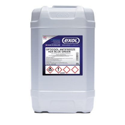 Exol Opticool Antifreeze HDX Blue/Green 20Litre OAT Nitrate Free Glysantin G48 (non stock allow 7 days for delivery)