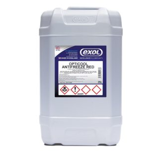 Exol Red Longlife Antifreeze Summer Coolant 20 Litre