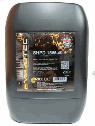 AZTEC OILS 15W40 E7 20L SHPD LONG DRAIN SUPER HIGH PERFOMANCE DIESEL ENGINE OIL