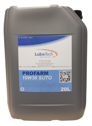LUBETECH PROFARM 10W30 SUPER UNIVERSAL TRACTOR OIL SUTO 20L ENGINE, TRANSMISSION, HYDRAULICS WET BRAKES