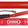 GREASE GUN AND 1 X 400gm EXOL RED LITHIUM COMPLEX GREASE CARTRIDGE