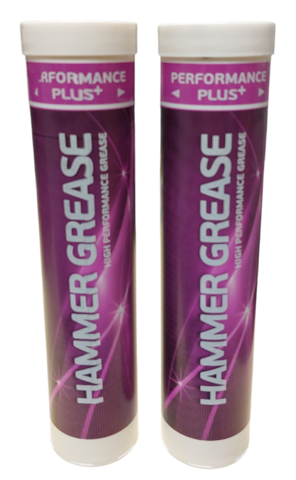 Hammer Grease Contains Graphite 2 x 400gm, Suitable for Hydraulic Hammers, also Pin & Bush and Open Gear Applications