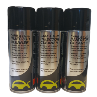 CARB/FUEL INJECTOR CLEANER CARBURETTOR 3 X 400m CANS QUALITY PRODUCT BY FORCE