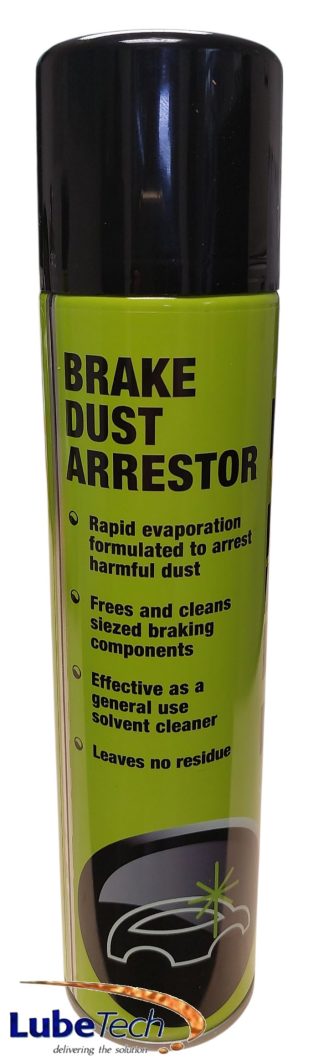 FIXT BRAKE PARTS CLEANER & DUST ARRESTOR SPRAY CLEAN FREES SEIZED AND SQUEALING BRAKES