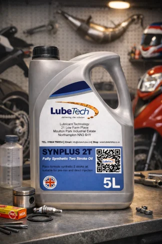 LUBETECH SYNPLUS FULLY SYNTHETIC TWO STROKE OIL, PERFORMANCE LEVEL JASO FD